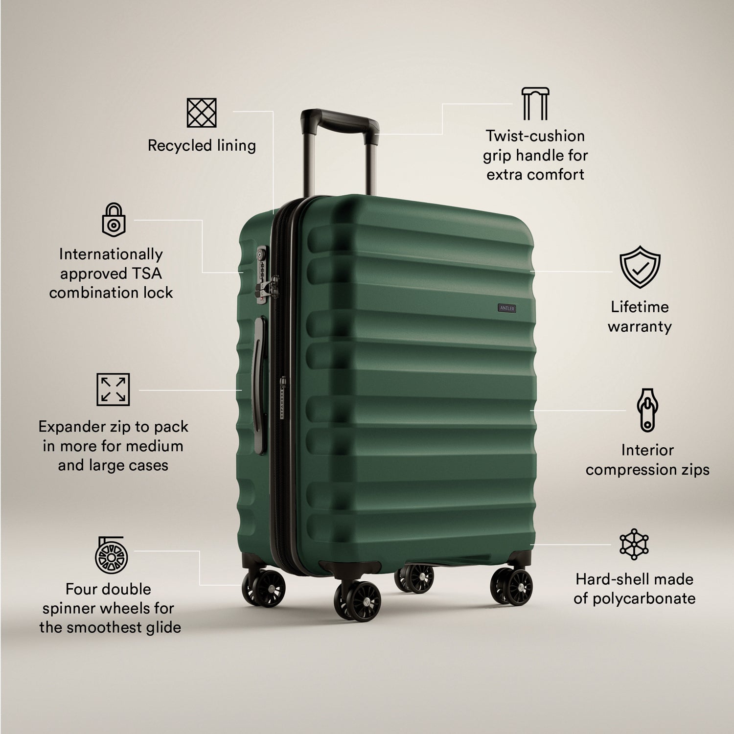 Antler | Luxury British Luggage and Travel Bags – Antler UK