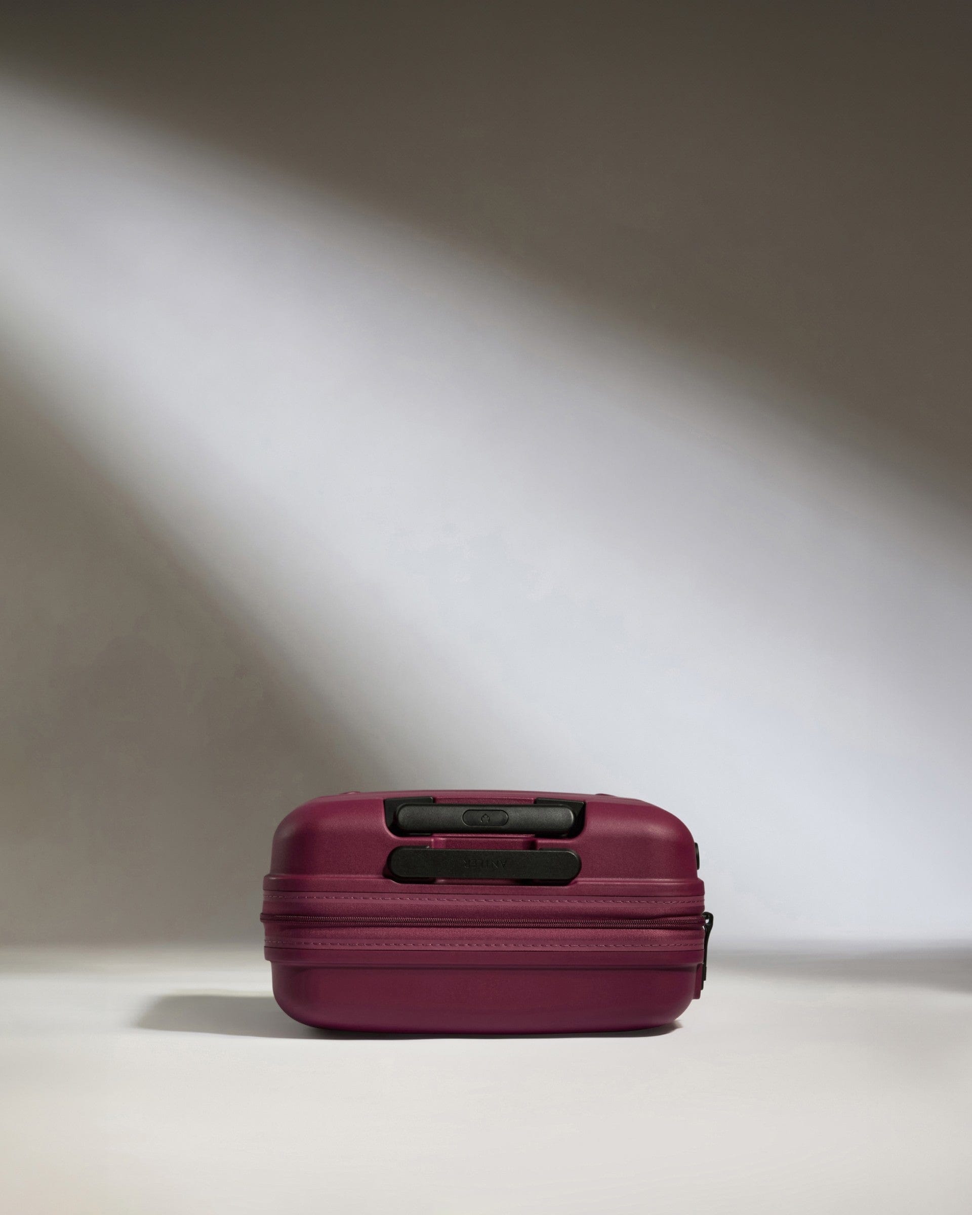 Antler Luggage -  Cabin Suitcase in Heather Purple - Single Stripe - Hard Suitcase Cabin Suitcase in Purple - Single Stripe | Cabin Bag & Hard Luggage