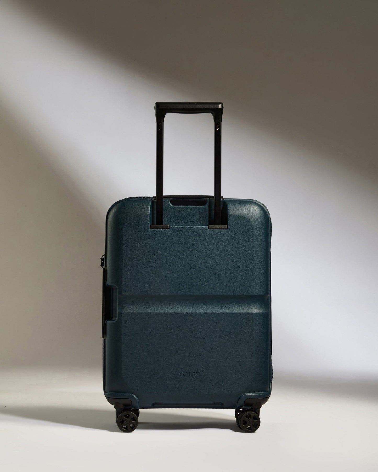 Antler Luggage -  Cabin Suitcase in Indigo Blue - Single Stripe - Hard Suitcase Cabin Suitcase in Navy - Single Stripe | Cabin Bag & Hard Luggage