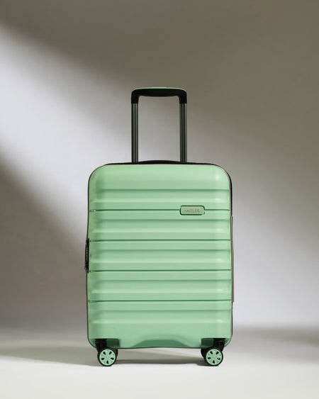 Antler Luggage -  Cabin Suitcase in Mineral - Lincoln - Hard Suitcase Cabin Suitcase in Green (Mineral) - Lincoln | Cabin Bag & Hard Luggage