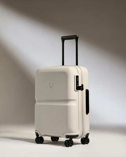 Antler Luggage -  Cabin Suitcase in Taupe - Single Stripe - Hard Suitcase Cabin Suitcase in Taupe - Single Stripe | Cabin Bag & Hard Luggage