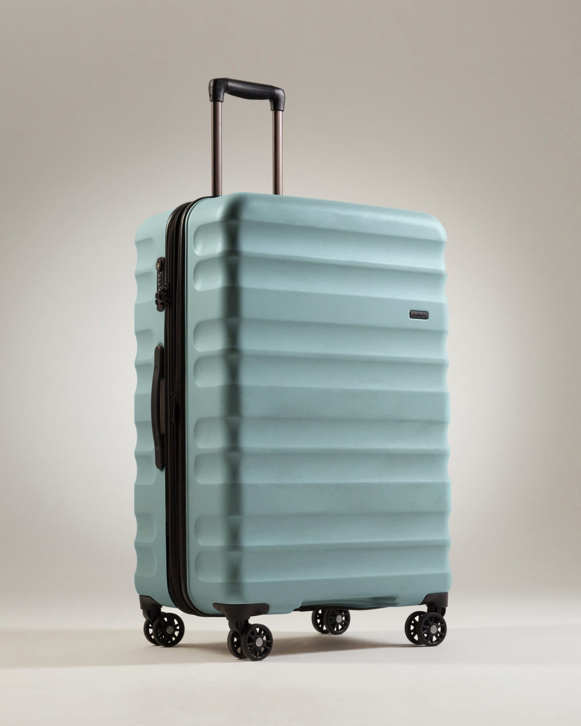 Clifton Large Suitcase Mineral (Blue) | Hard Suitcase | Antler UK