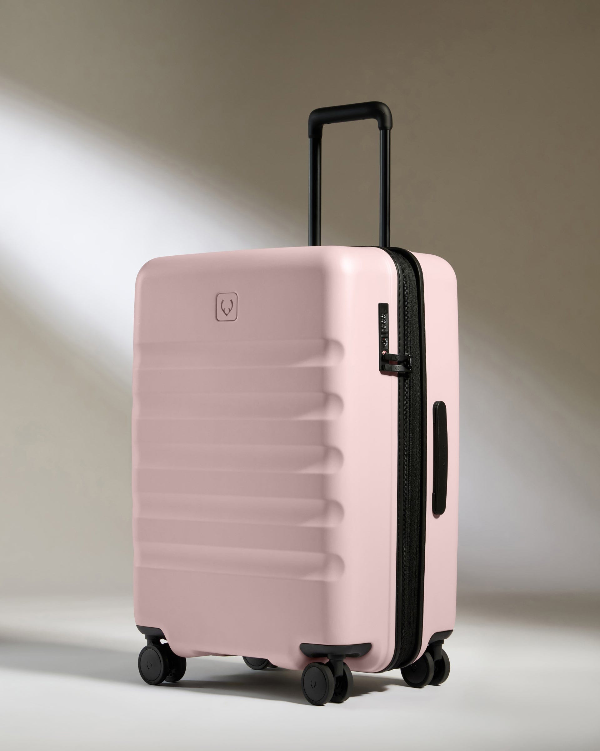 Icon Stripe Set with Biggest Cabin in Pink | Lightweight & Hard Shell ...