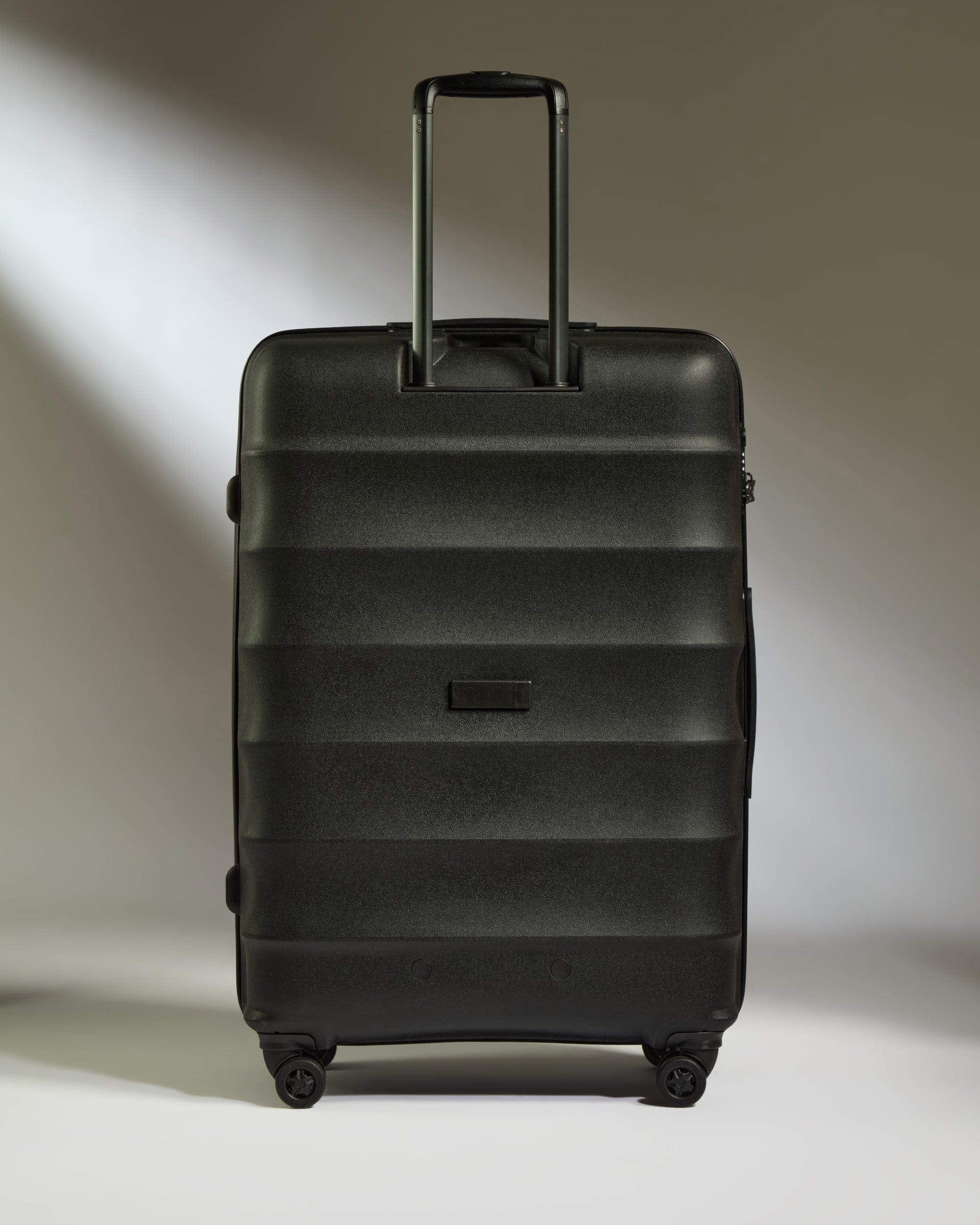 Antler Luggage -  Large Suitcase in Black - Juno - Hard Suitcase Large Suitcase in Black - Juno | Checked Luggage & Large Suitcases