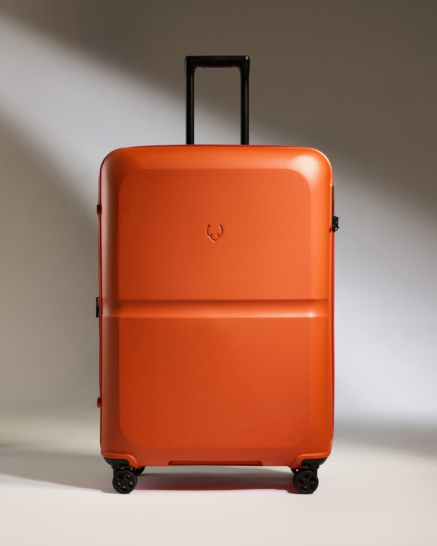 Antler Luggage -  Large Suitcase in Ember Orange - Single Stripe - Hard Suitcase Large Suitcase in Orange - Single Stripe | Checked Luggage & Large Suitcases