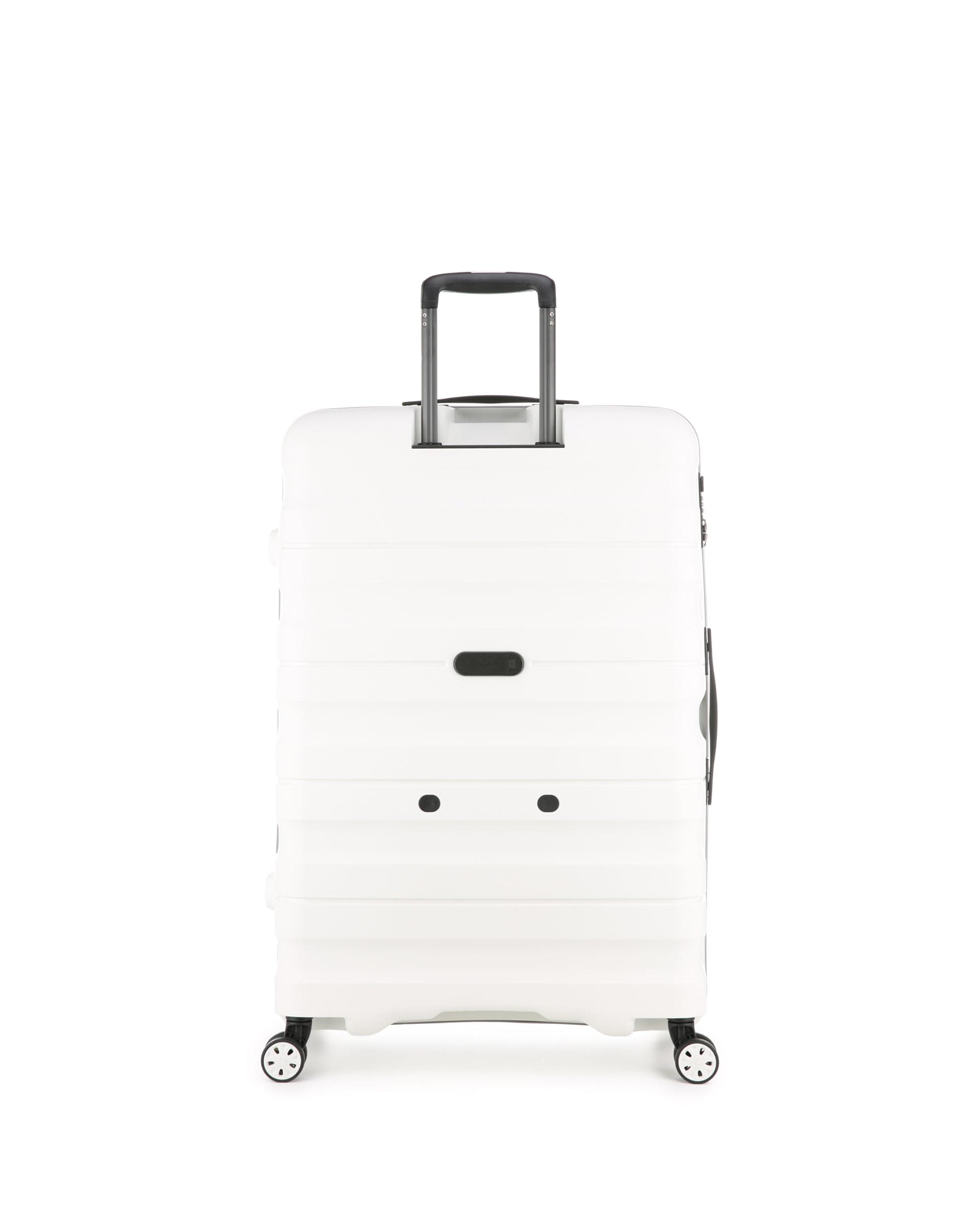 Antler Luggage -  Large Suitcase in White - Lincoln - Hard Suitcases Large Suitcase in White - Lincoln | Hard Suitcase | Antler UK