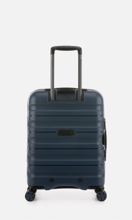 Antler Luggage -  Lincoln cabin in navy - Hard Suitcase Lincoln Cabin Suitcase Navy | Hard Suitcase | Antler UK