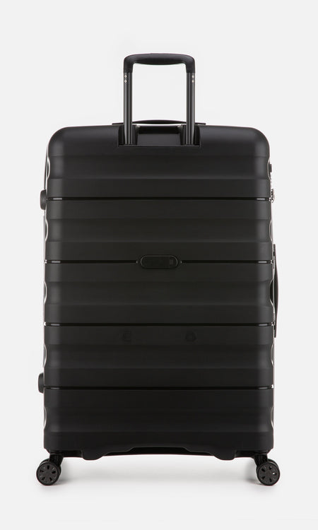 Antler Luggage -  Lincoln large in black - Hard Suitcases Lincoln Large Suitcase Black | Hard Suitcase | Antler UK