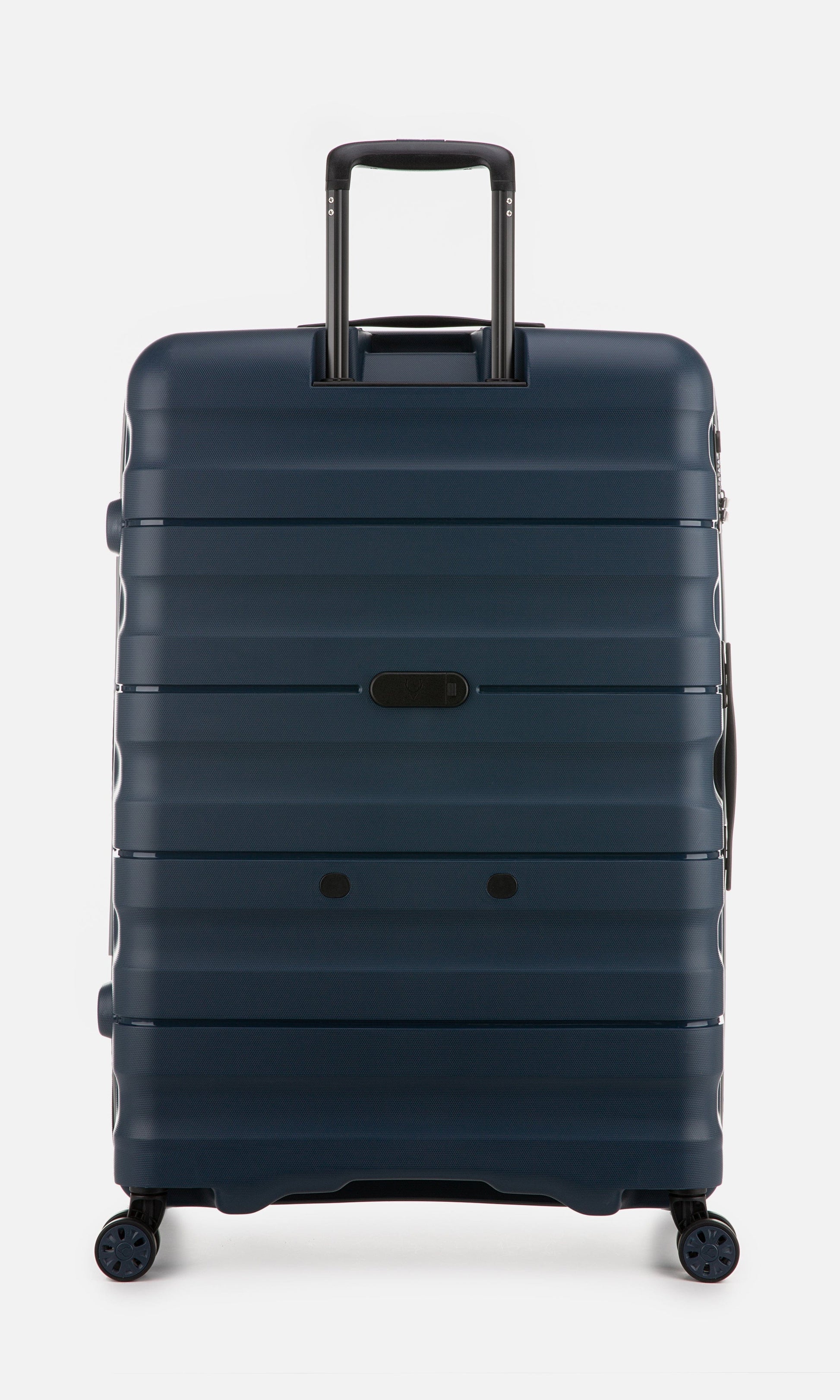 Antler Luggage -  Lincoln large in navy - Hard Suitcase Lincoln Large Suitcase Navy | Hard Suitcase | Antler UK