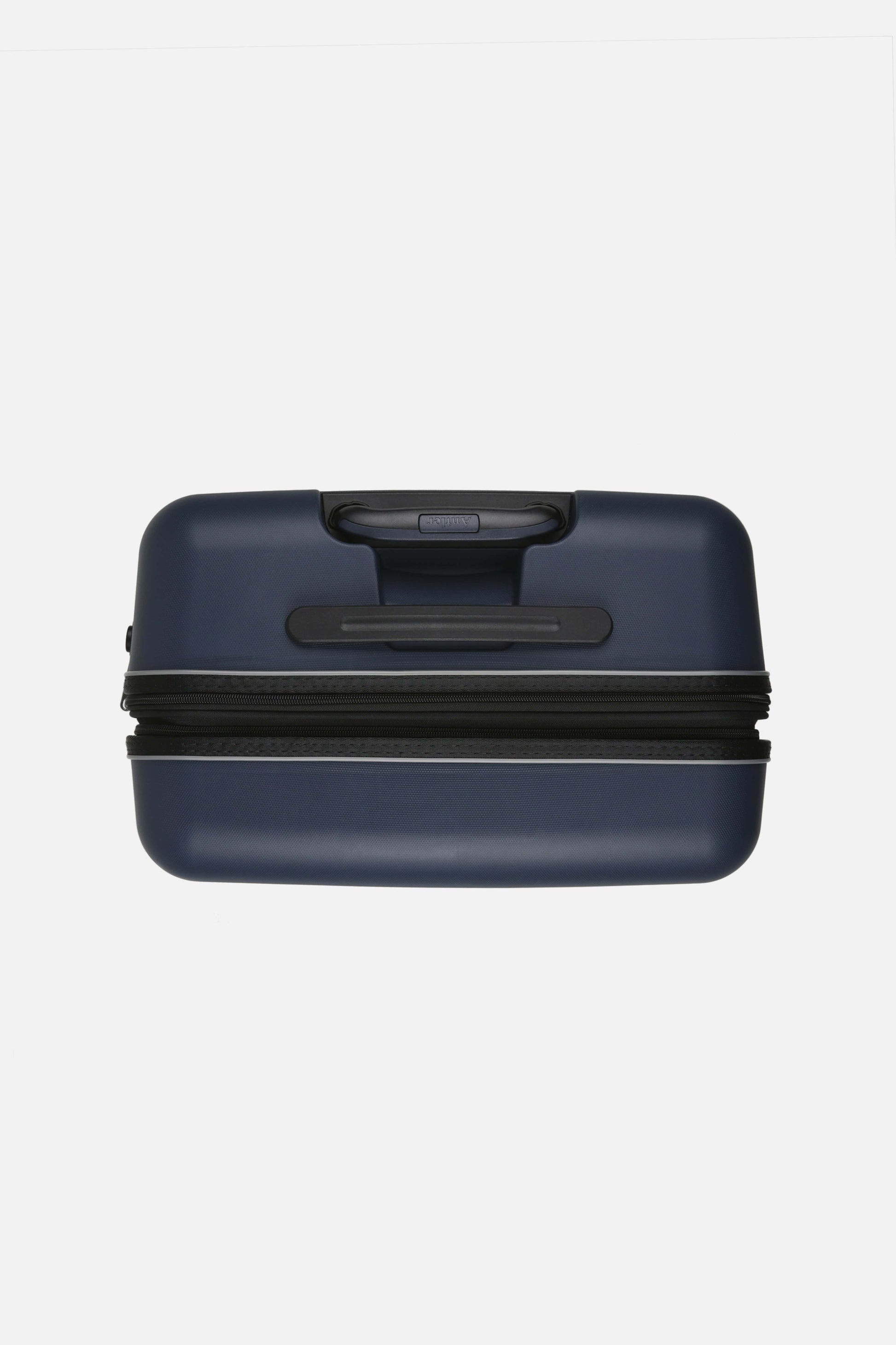 Antler Luggage -  Lincoln medium in navy - Hard Suitcase Lincoln Medium Suitcase Navy | Hard Suitcase | Antler UK