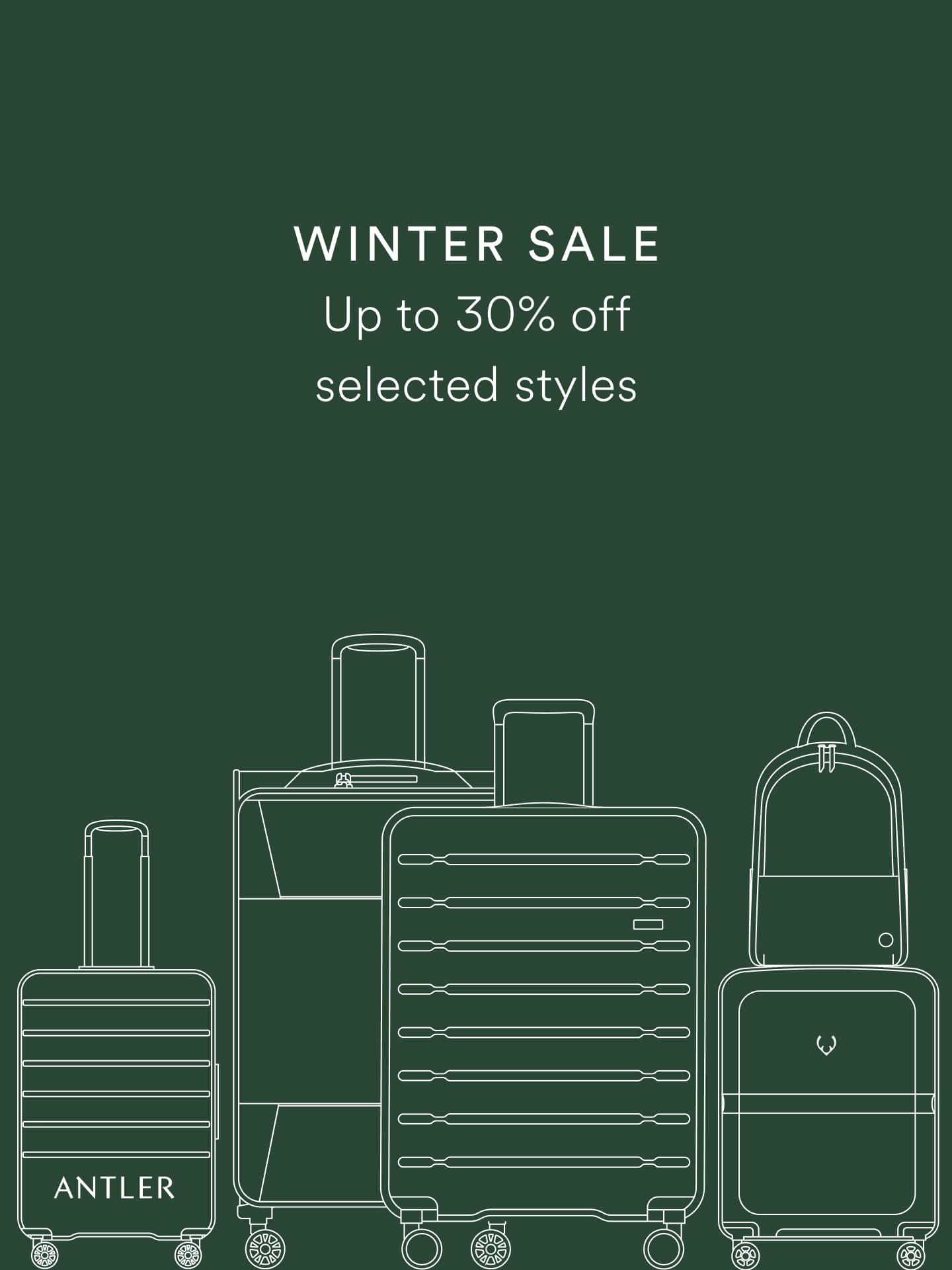 Antler Luggage -  Winter Sale - featured Winter Sale