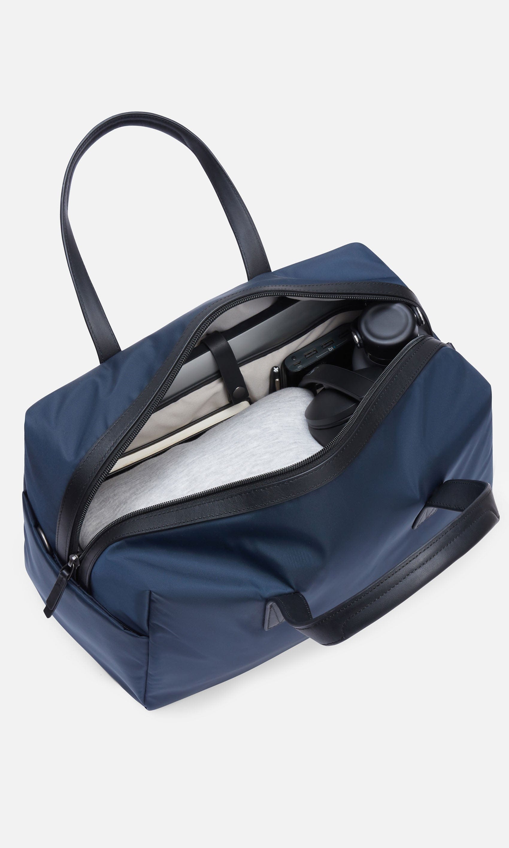 Navy overnight outlet bag